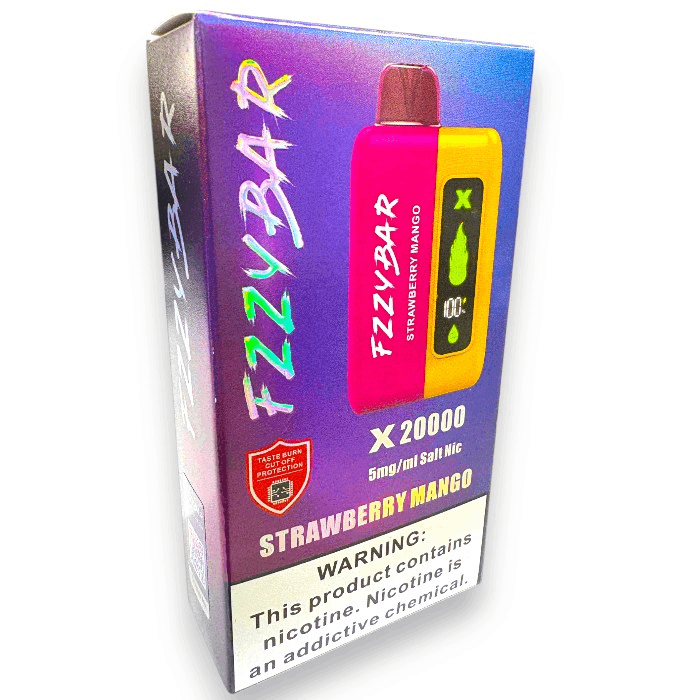FZZYBAR X20000 SALT 5% - STRAWBERRY MANGO