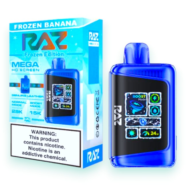 RAZ DC25000 FROZEN EDITION 5% - BANANA