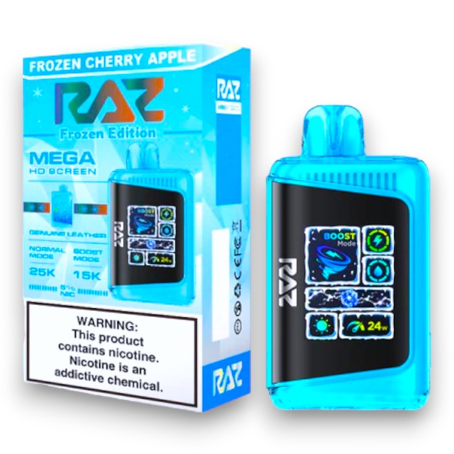 RAZ DC25000 FROZEN EDITION 5% - CHERRY APPLE
