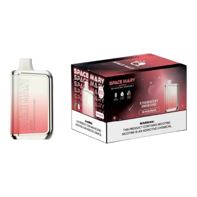 SPACE MARY SM8000 5% - STRAWBERRY SNOWCONE