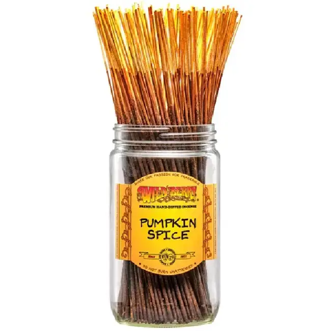 WILD BERRY - FRAGRANCE - INCENSE - 11"/CT - 100CT/PK -  PUMPKIN SPICE