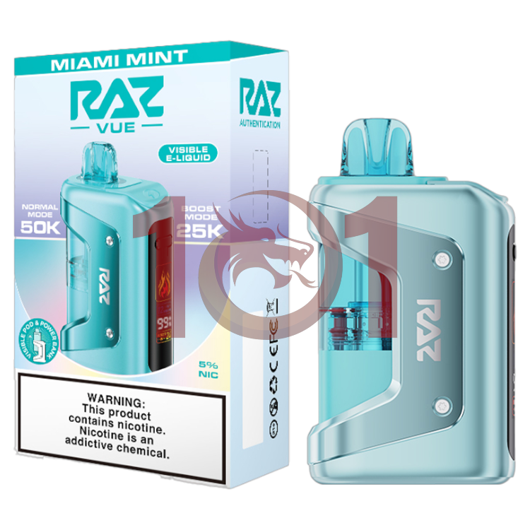 RAZ VUE 50000 KIT 5% - MIAMI MINT