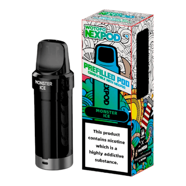 WOTOFO NEXPOD 5000 SALT NIC 5% - MONSTER ICE