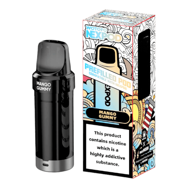 WOTOFO NEXPOD 5000 SALT NIC 5% - MANGO GUMMY