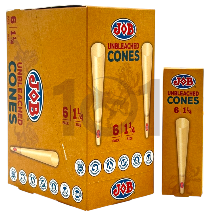 JOB 1-1/4" SIZE CONE 6CT PK