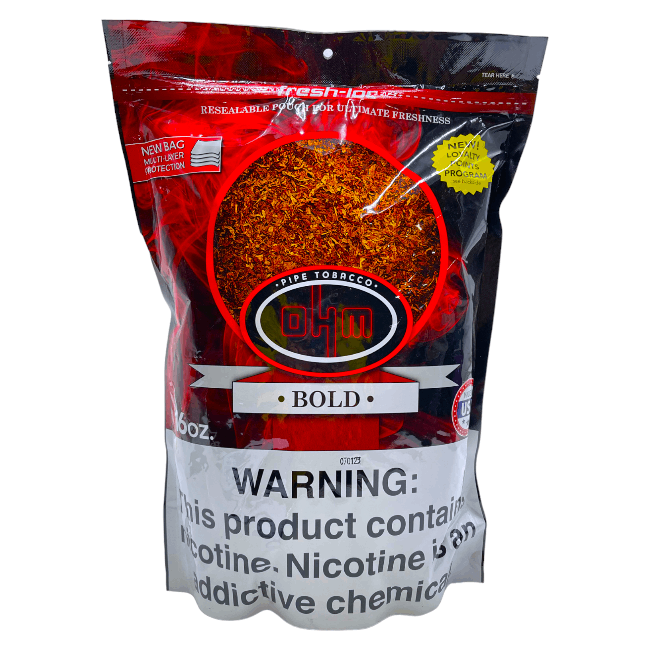 OHM LOOSE TOBACCO 16OZ BOLD