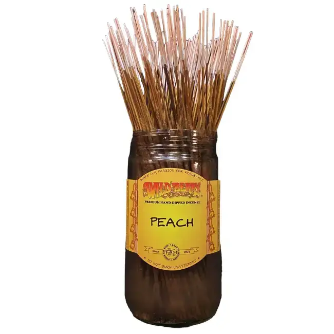 WILD BERRY - FRAGRANCE - INCENSE - 11"/CT - 100CT/PK -  PEACH