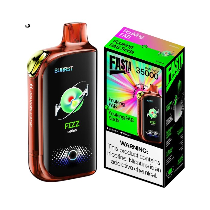 FASTA BURRST 35000 5% - FIZZ SERIES FCUKING FAB SODA