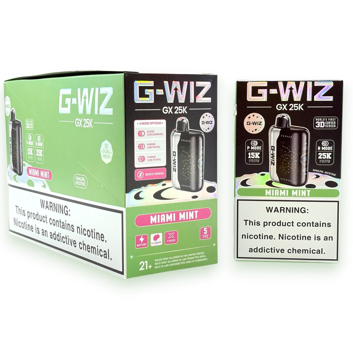 G-WIZ G25000 5% - MIAMI MINT