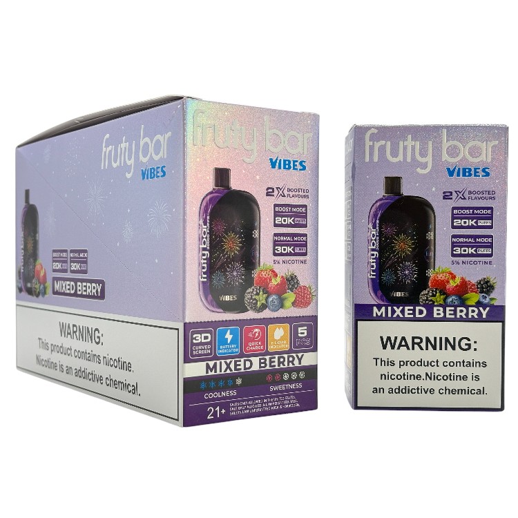 FRUTY BAR VIBES 30000 5% - MIXED BERRY
