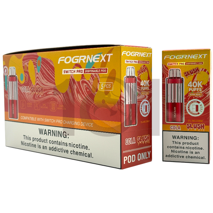 FOGRNEXT 40000 SWITCH PRO POD 5% - COLA SLUSH