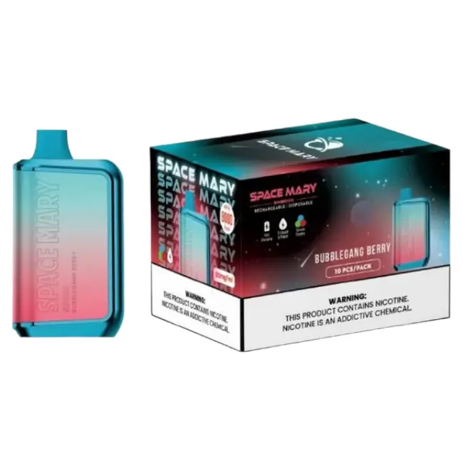 SPACE MARY SM8000 5% - BUBBLEGANG BERRY