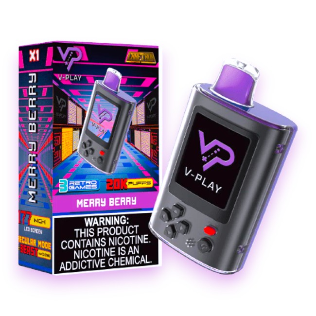 CRAFTBOX V-PLAY 20000 5% - MERRY BERRY