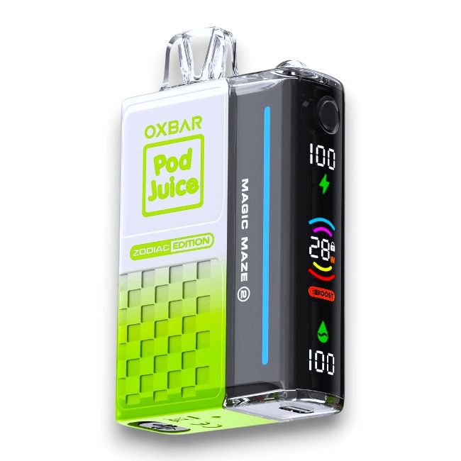 OXBAR 30000 ZODIAC EDITION 5% - SCORPIO SOUR APPLE SKITZ