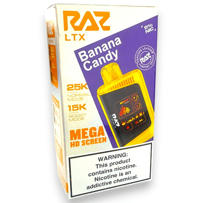 RAZ LTX 25000 5% - BANANA CANDY