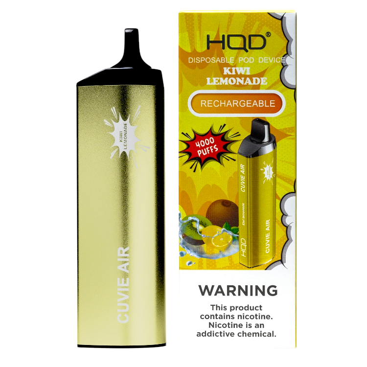 HQD CUVIE AIR 4000 5% - KIWI LEMONADE