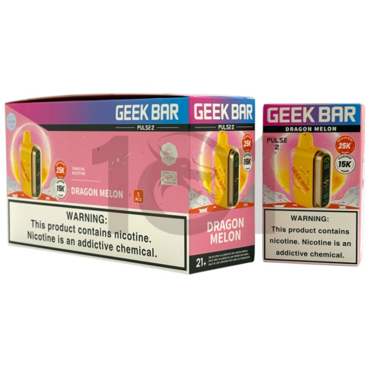 GEEK BAR PULSE 2 25000 5% - DRAGON MELON