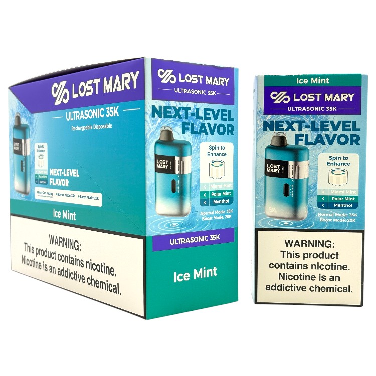 LOST MARY ULTRASONIC 35000 5% - ICE MINT