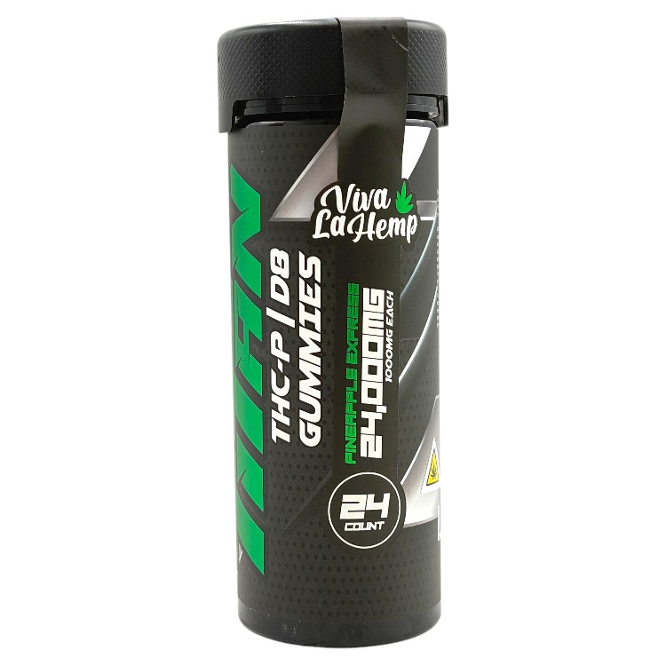 VIVA LA HEMP TITAN THCP+D8 GUMMY 1000MG 24CT JR (24000MG/JR) - PINEAPPLE EXPRESS