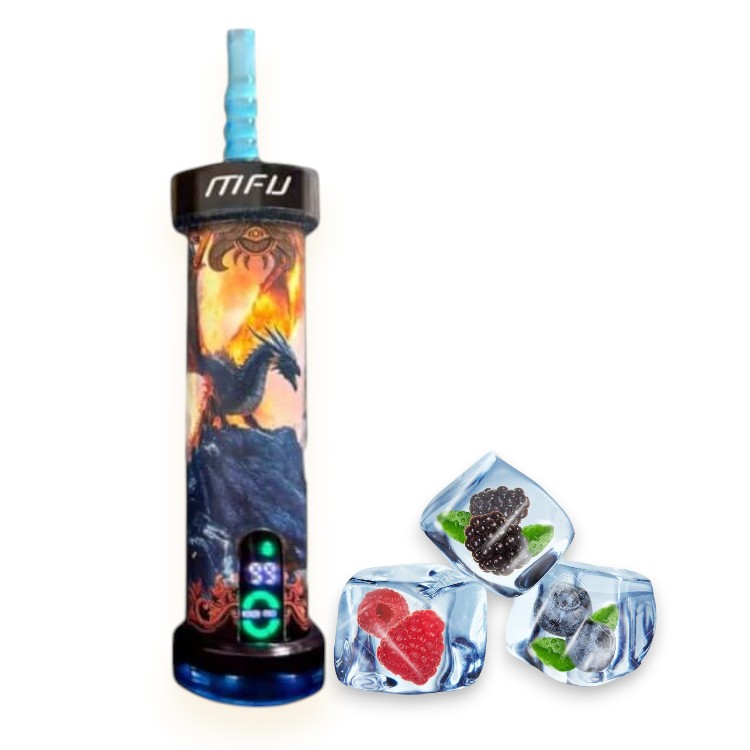 MFU SHISHA X2 60000 0.5% - BERRY ICE