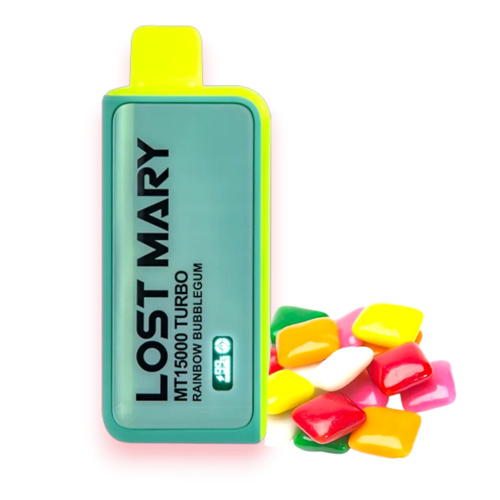 LOST MARY MT15000 TURBO 5% - RAINBOW BUBBLEGUM
