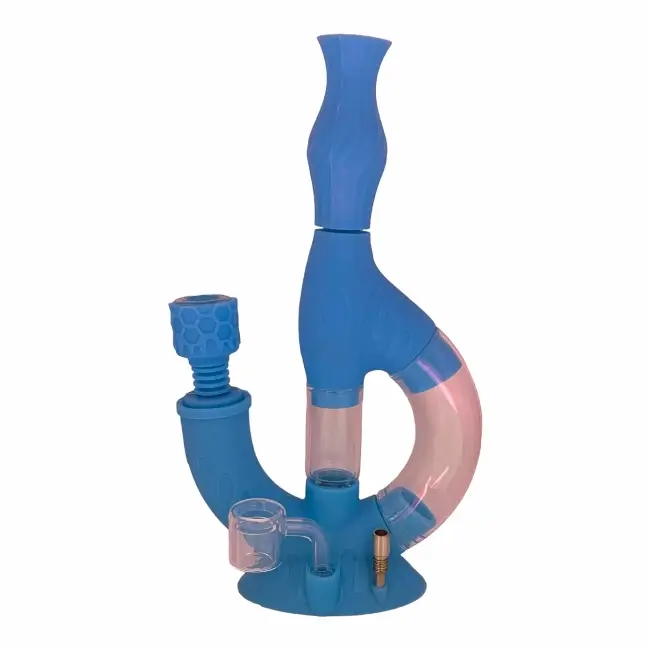 OOZE ECHO WATERPIPE - BLUE