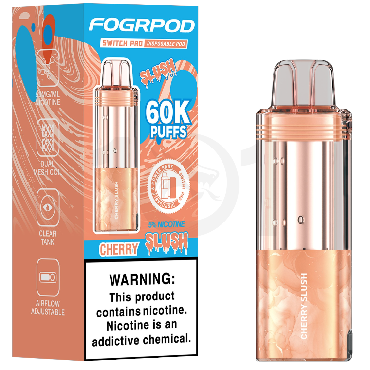 FOGRPOD 60000 SWITCH PRO POD 5% - SLUSH CHERRY