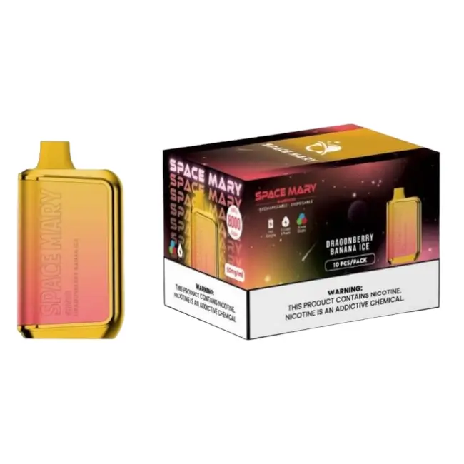 SPACE MARY SM8000 5% - DRAGONBERRY BANANA ICE