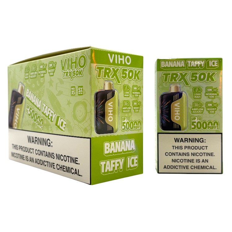 VIHO TRX50000 5% - BANANA TAFFY ICE