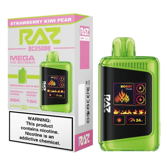 RAZ LTX 25000 5% - STRAWBERRY KIWI PEAR
