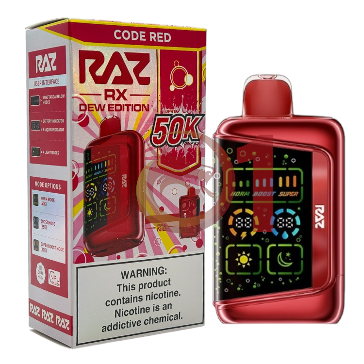 RAZ RX DEW EDITION 50000 5% - CODE RED