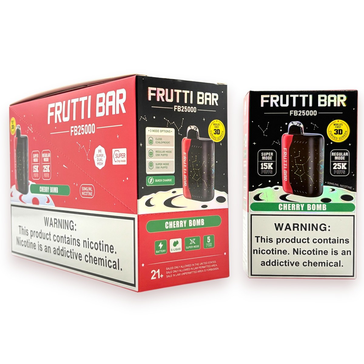 FRUTTI BAR FB25000 5% - CHERRY BOMB