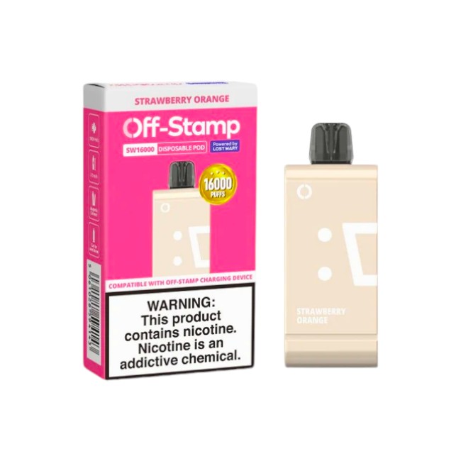 OFF-STAMP SW16000 5% POD - STRAWBERRY ORANGE