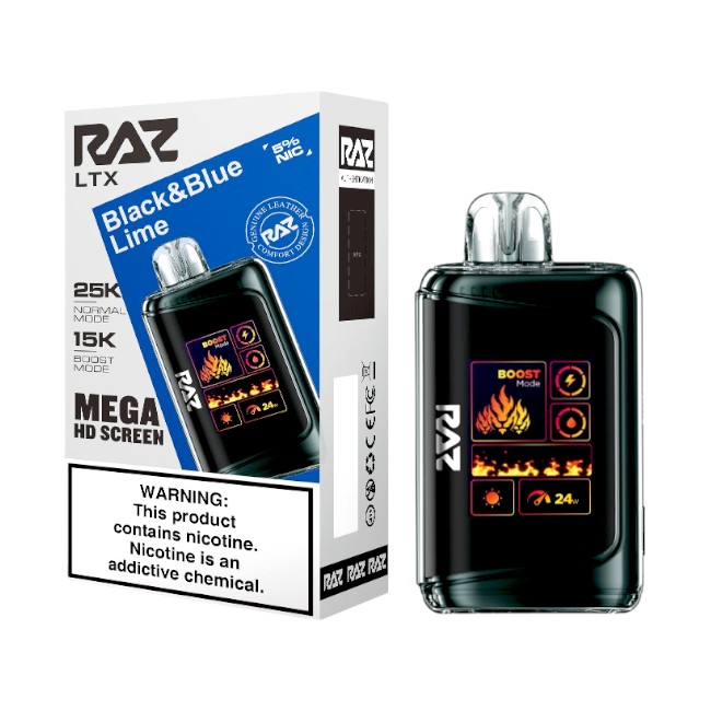 RAZ LTX 25000 5% - BLACK BLUE LIME