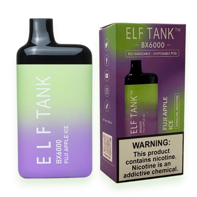 ELF TANK BX6000 5% - FUJI APPLE