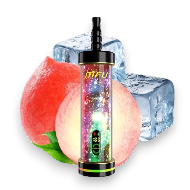 MFU SHISHA X2 60000 0.5% - PEACH