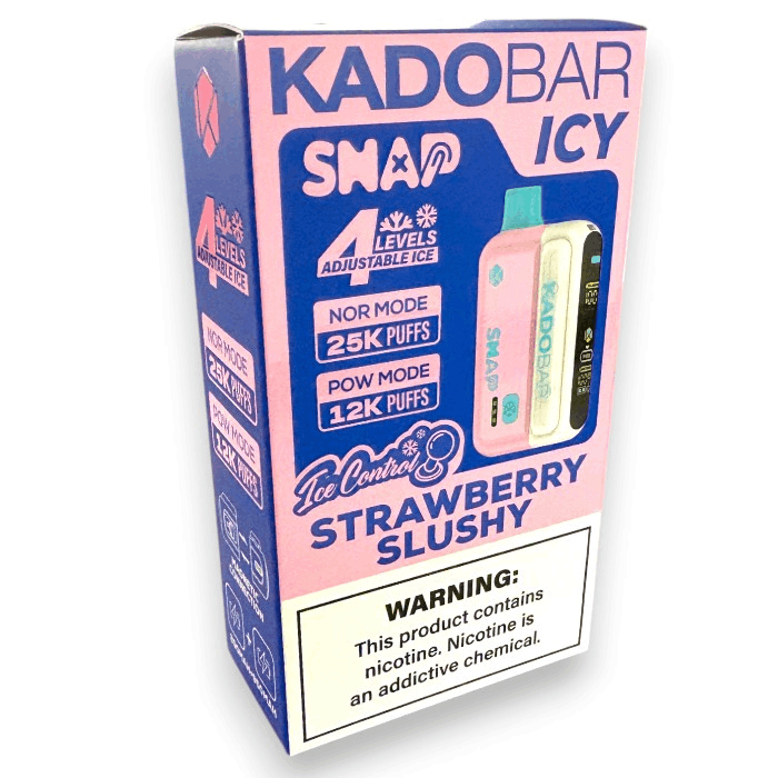 KADO BAR 25000 SNAP ICY POD 5% - STRAWBERRY SLUSHY