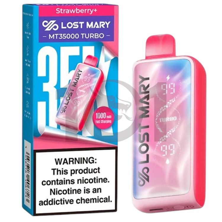 LOST MARY MT35000 TURBO 5% - STRAWBERRY+