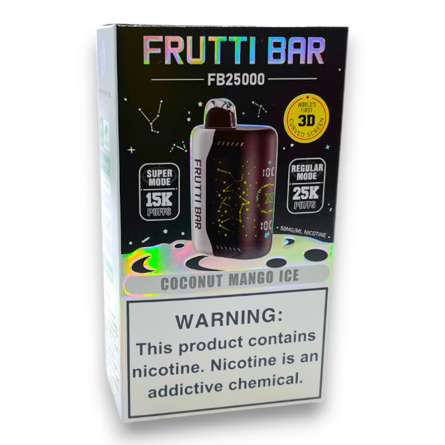 FRUTTI BAR FB25000 5% - COCONUT MANGO ICE