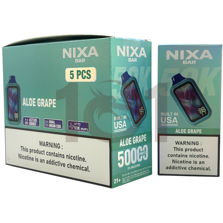 NIXA BAR 50000 5% - ALOE GRAPE