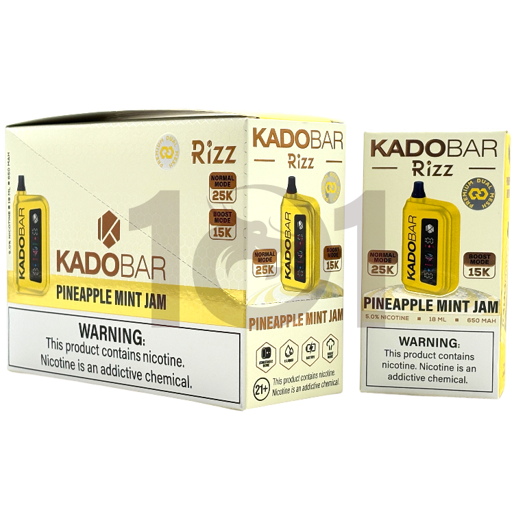 KADO BAR RIZZ 25000 5% - PINEAPPLE MINT JAM