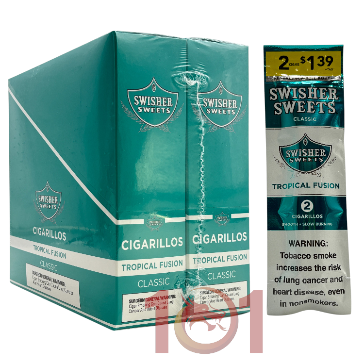 SWISHER SWEETS SP 2CT PK/$1.39 - TROPICAL FUSION
