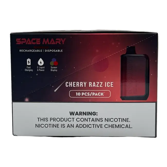 SPACE MARY SM8000 5% - CHERRY RAZZ ICE
