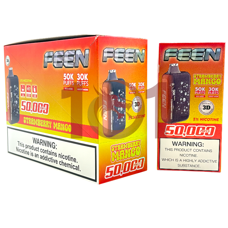 FEEN 50000 5% - STRAWBERRY MANGO