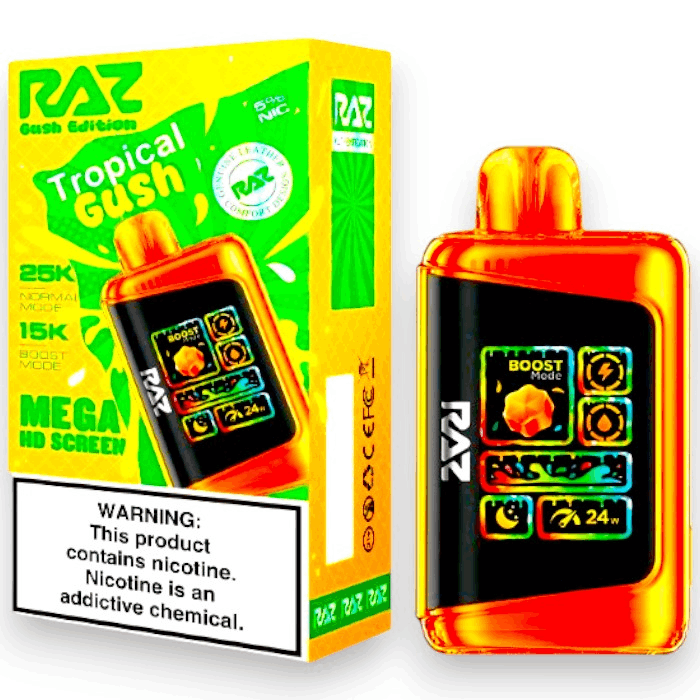 RAZ LTX 25000 5% GUSH EDITION - TROPICAL