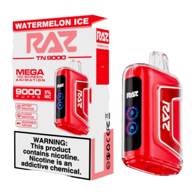 RAZ TN9000 5% - WATERMELON ICE