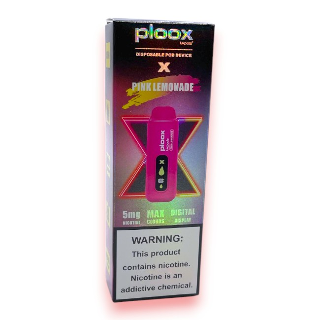 PLOOX 15000 POD X 5% 16ML - PINK LEMONADE