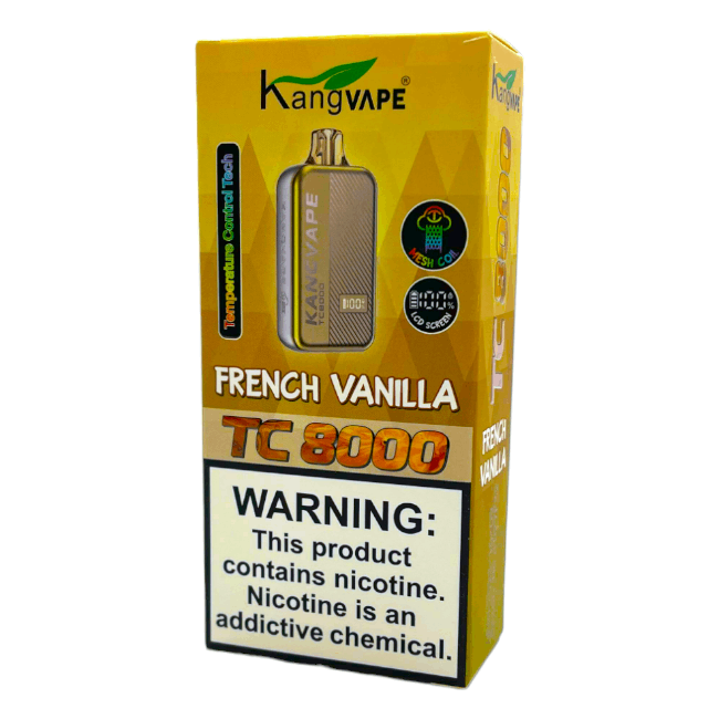 KANGVAPE TC8000 5% - FRENCH VANILLA