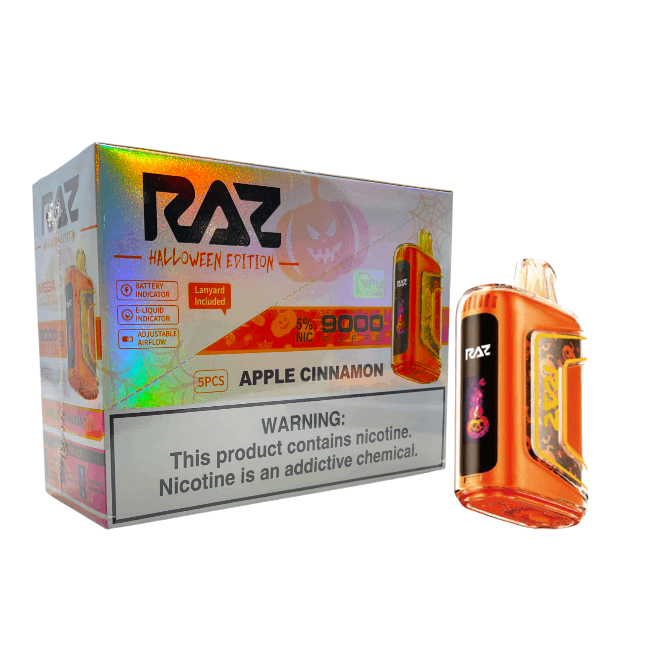 RAZ TN9000 5% - HALLOWEEN EDITION APPLE CINNAMON