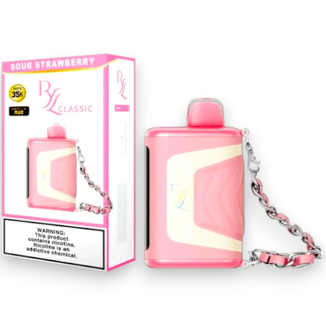 RYL CLASSIC 35000 5% - SOUR STRAWBERRY